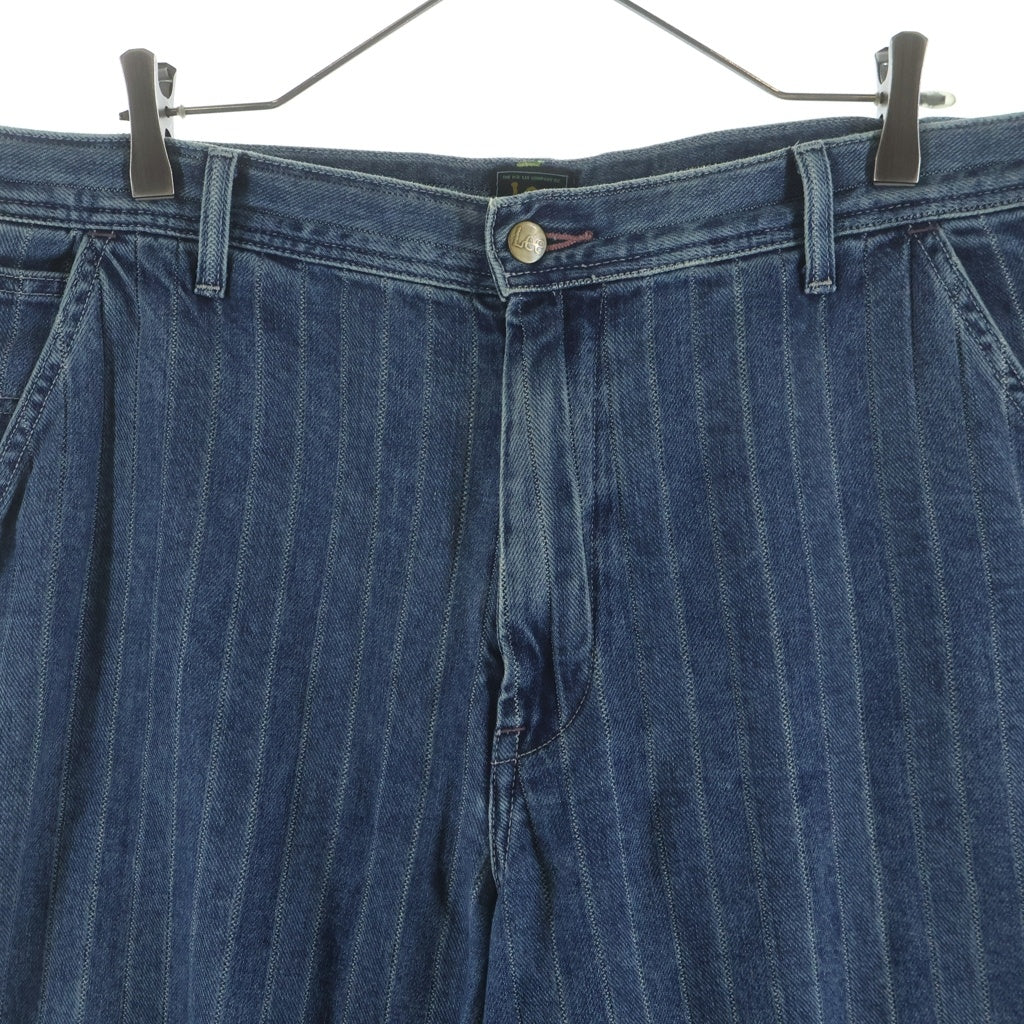 LEE(リー) × PaulSmith Stripe Work Pants ポールスミス ストライプ ジップフライ ワークパンツ インディゴ LB0586