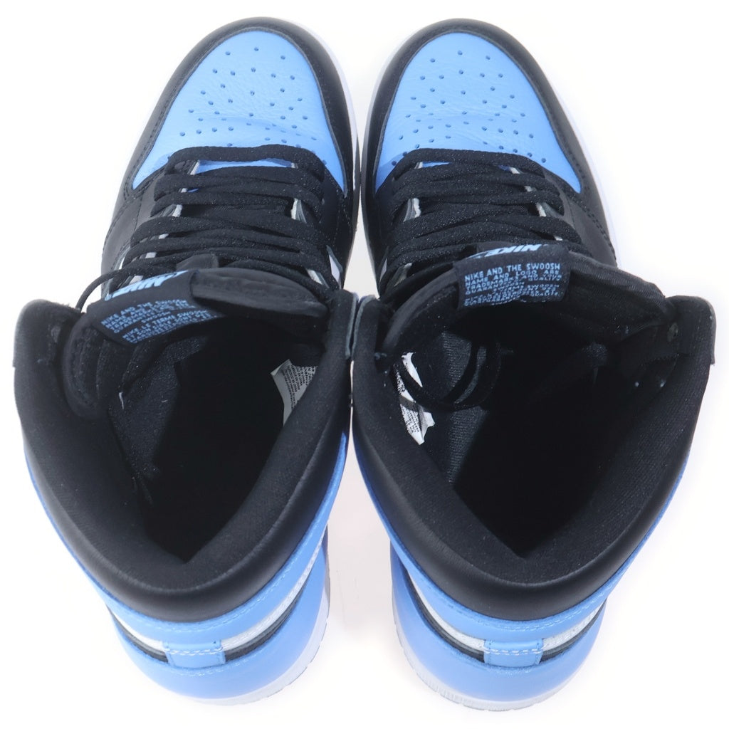 NIKE(ナイキ) AIR JORDAN 1 RETRO HIGH OG NIVERSITY BLUE DZ5485-400 エアジョーダン1 ユニバーシティーブルー ハイカットスニーカー シューズ ブルー/ホワイト US10/28.0cm