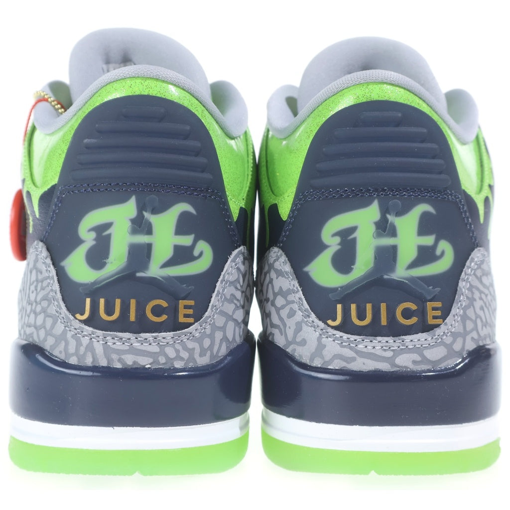 NIKE(ナイキ) AIR JORDAN 3 Doernbecher FZ3030-919 エアジョーダン3 ドーレンペッカー ミッドカットスニーカー シューズ ネイビー/グリーン US10/28.0cm
