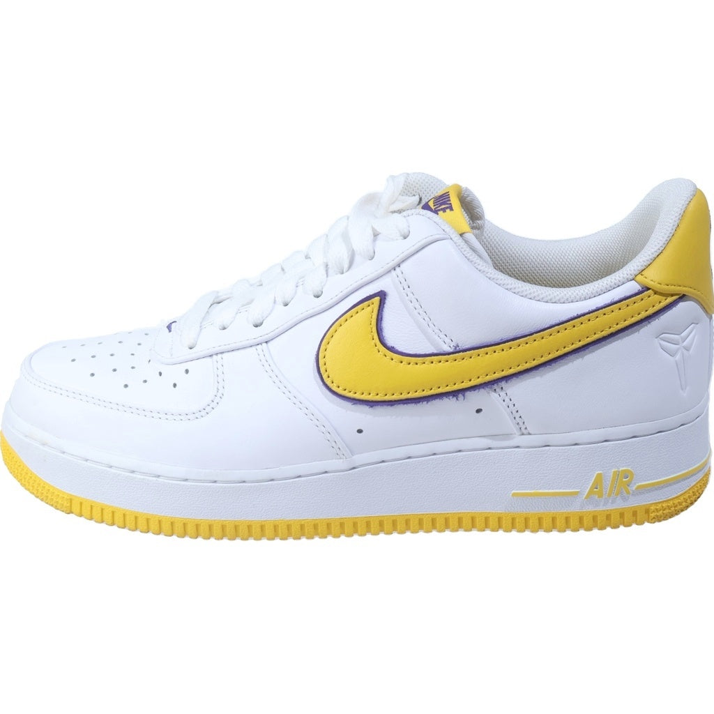 NIKE(ナイキ) × Kobe Bryant AIR FORCE 1 LOW RETRO QS KB FZ1151-100 × コービーブライアント エアフォース1 ロー レトロ ローカットスニーカー シューズ ホワイト/イエロー US10/28.0cm