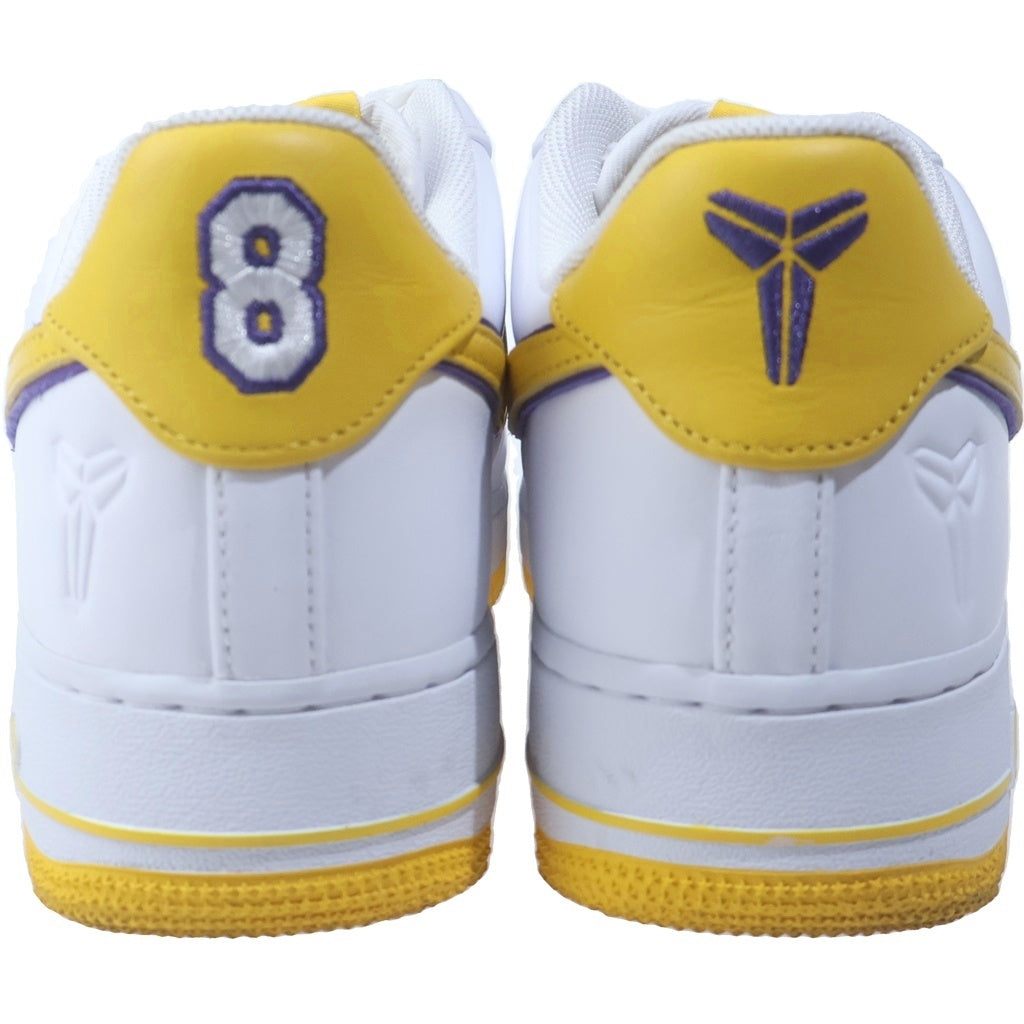 NIKE(ナイキ) × Kobe Bryant AIR FORCE 1 LOW RETRO QS KB FZ1151-100 × コービーブライアント エアフォース1 ロー レトロ ローカットスニーカー シューズ ホワイト/イエロー US10/28.0cm