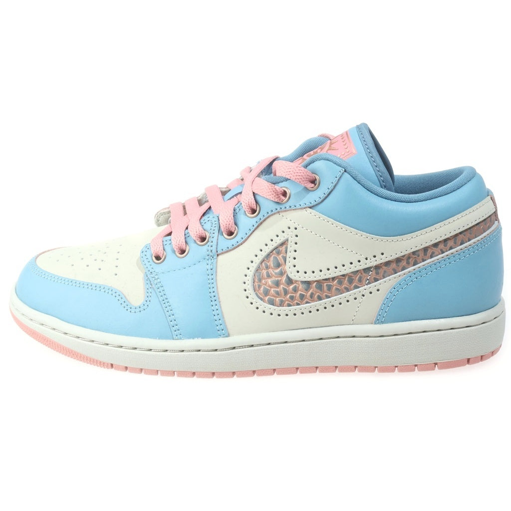 NIKE(ナイキ) AIR JORDAN 1 LOW SE IM8120-464 エアジョーダン1 ロー SE ローカットスニーカー シューズ ブルー/ベージュ US10/28.0cm