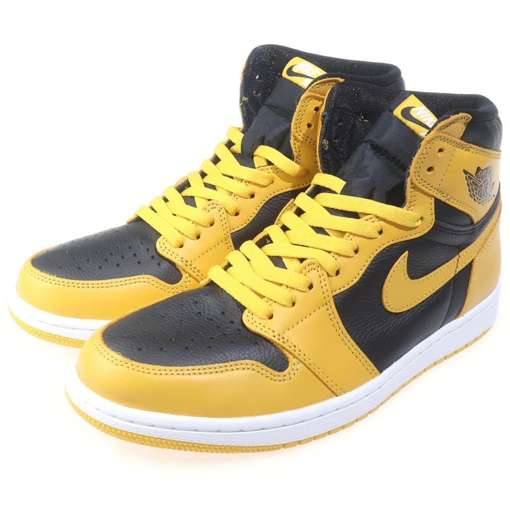 NIKE(ナイキ) AIR JORDAN 1 RETRO HIGH OG Pollen エアジョーダン1 レトロ ハイ ポラン ハイカットスニーカー シューズ ホワイト/ブルー US10/28.0cm