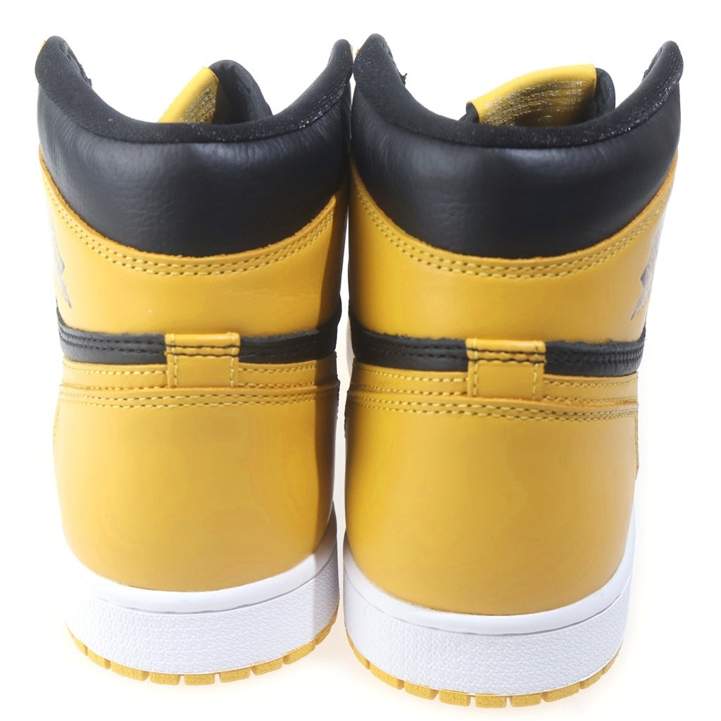 NIKE(ナイキ) AIR JORDAN 1 RETRO HIGH OG Pollen エアジョーダン1 レトロ ハイ ポラン ハイカットスニーカー シューズ ホワイト/ブルー US10/28.0cm