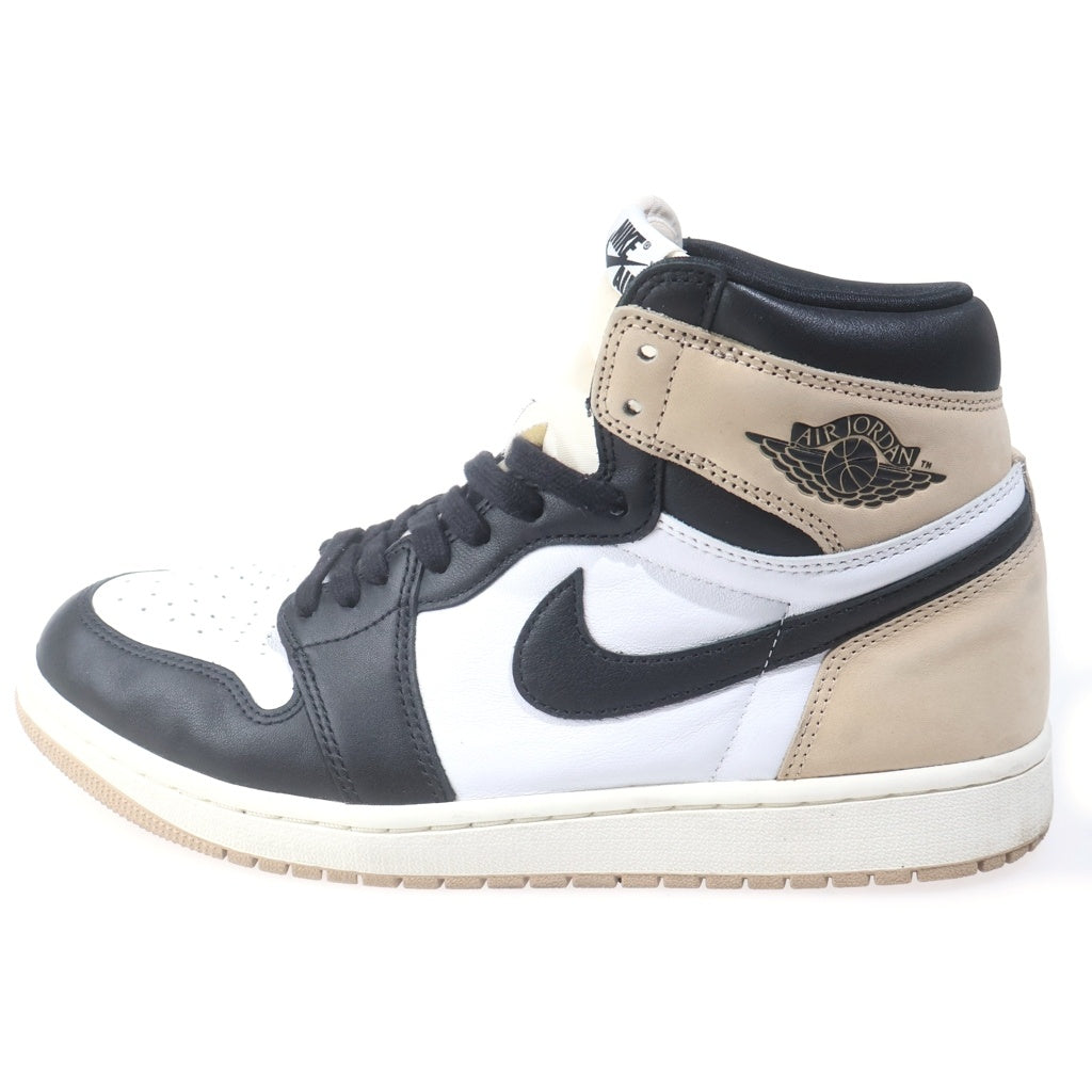 NIKE(ナイキ) WMNS AIR JORDAN 1 RETRO HIGH OG FD2596-021 エアジョーダン1 レトロ ハイ OG ハイカットスニーカー シューズ ホワイト/ブラック US11/28.0cm