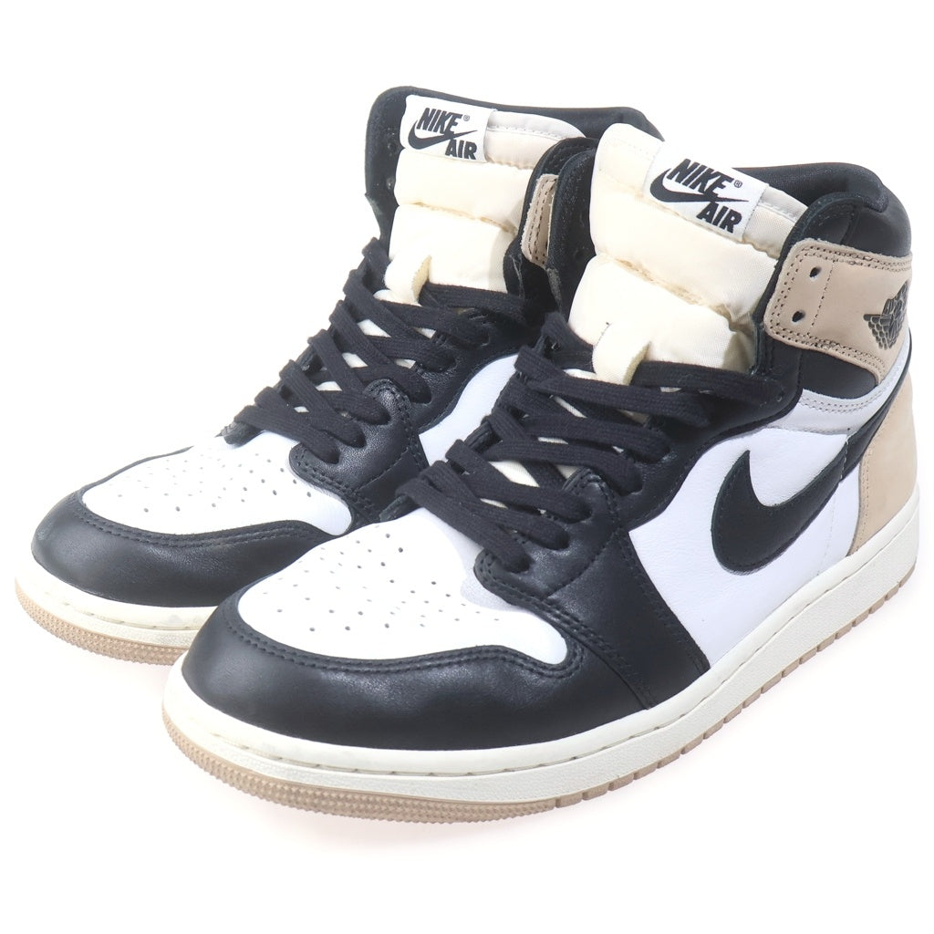 NIKE(ナイキ) WMNS AIR JORDAN 1 RETRO HIGH OG FD2596-021 エアジョーダン1 レトロ ハイ OG ハイカットスニーカー シューズ ホワイト/ブラック US11/28.0cm