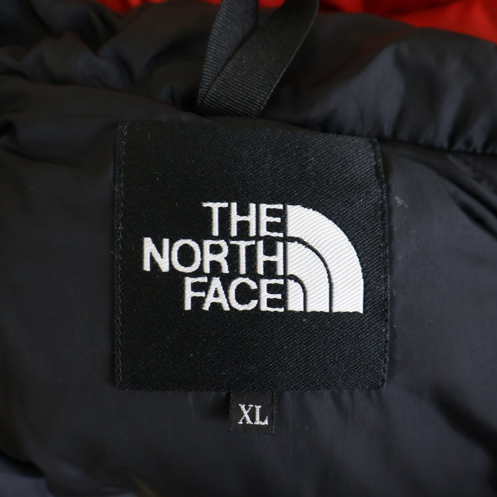 THE NORTH FACE(ザノースフェイス) NUPTSE JACKET ヌプシ ダウンジャケット レッド/ブラック ND91631