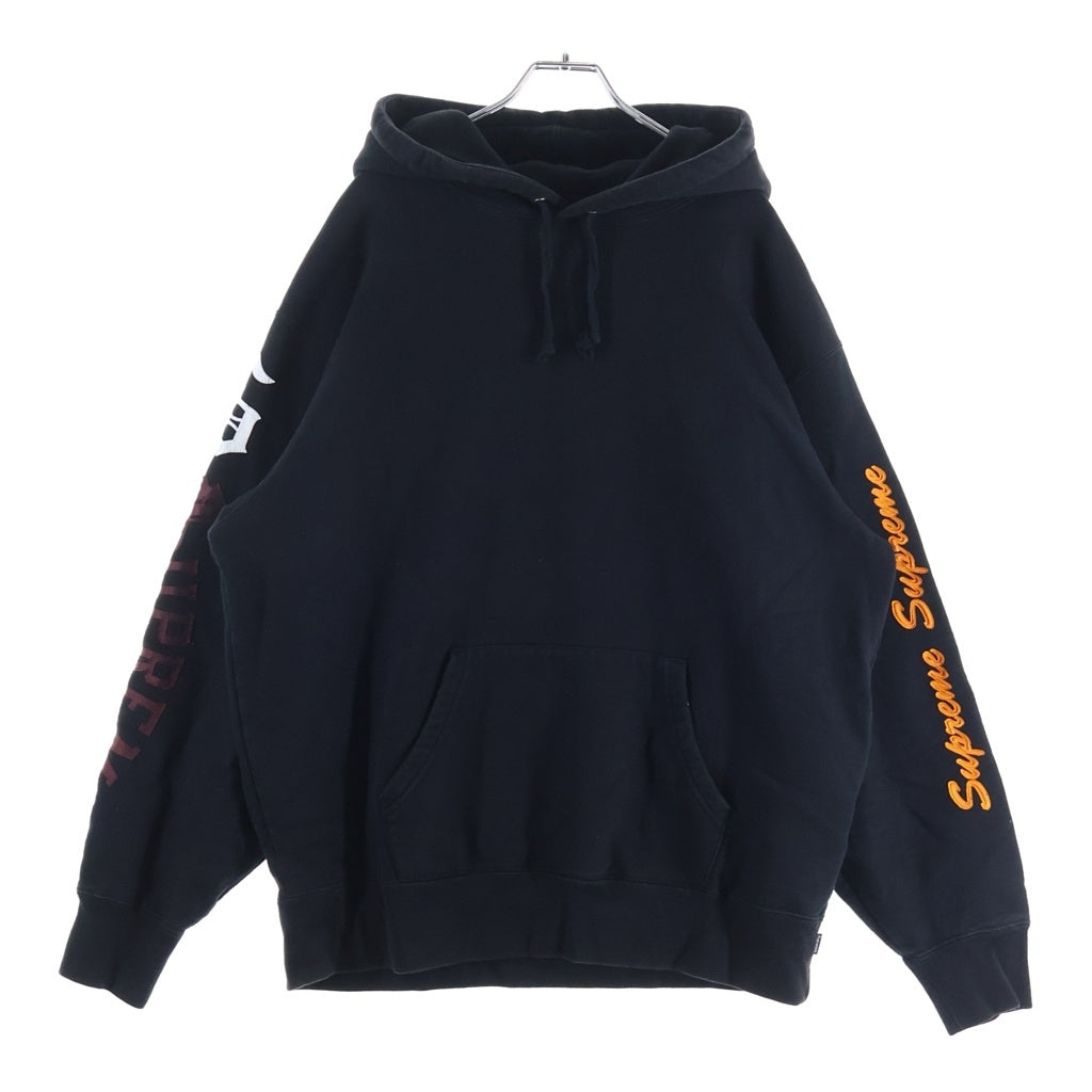 SUPREME(シュプリーム) 21AW multi color classic logo hooded マルチロゴ プルオーバー スウェットパーカー ブラック