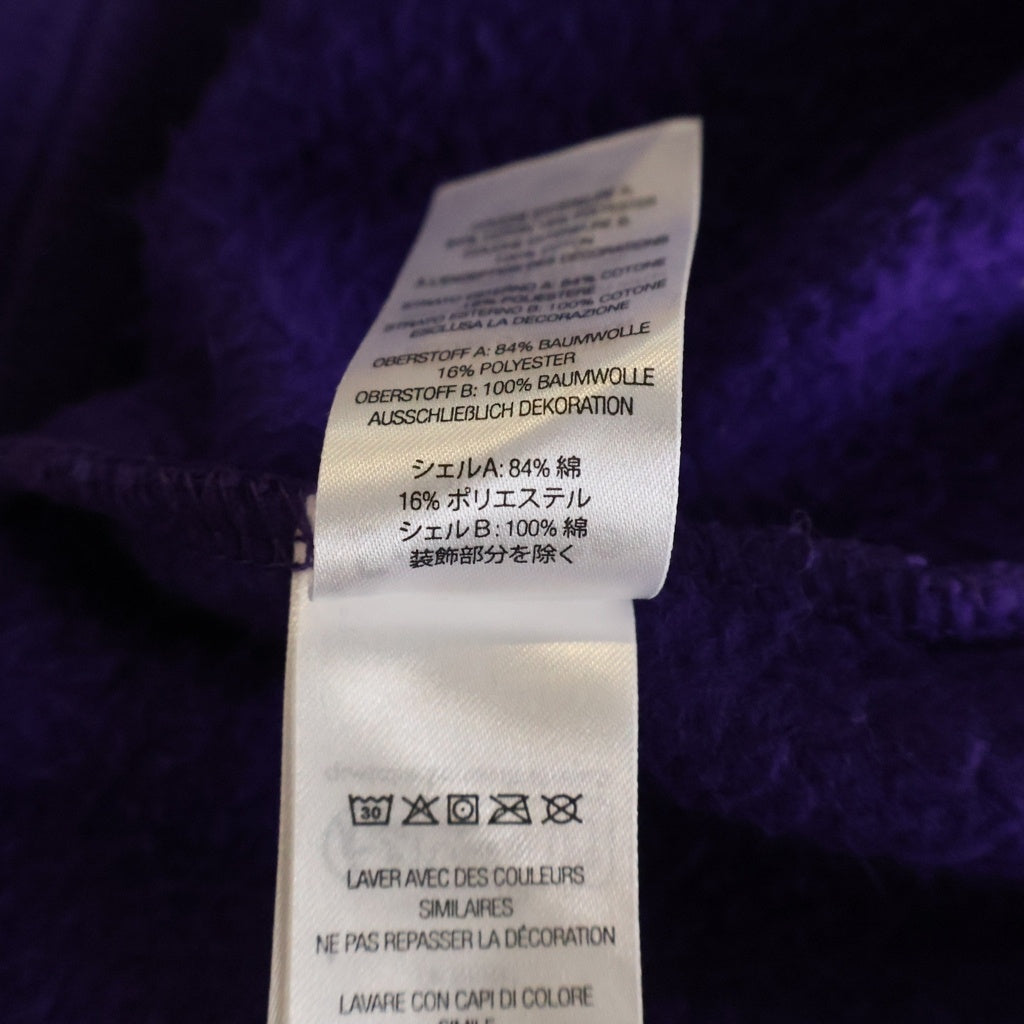 SUPREME(シュプリーム) 23AW BiG Logo Jaquard Hooded Sweat Shirt ビッグロゴ ジャガード フーディー スウェットパーカー パープル