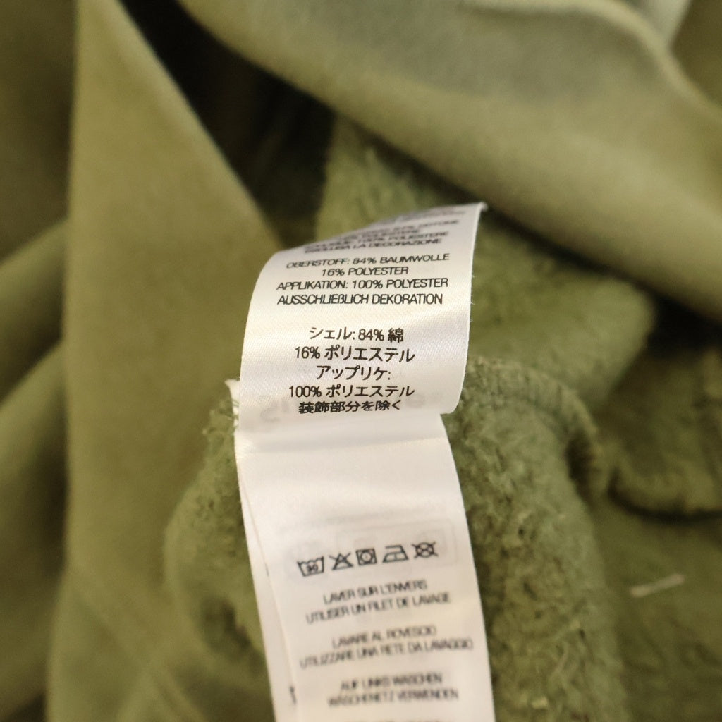 SUPREME(シュプリーム) 23AW Satin Applique Hooded Sweatshirt サテンアップリケ フーディー スウェットパーカー カーキ