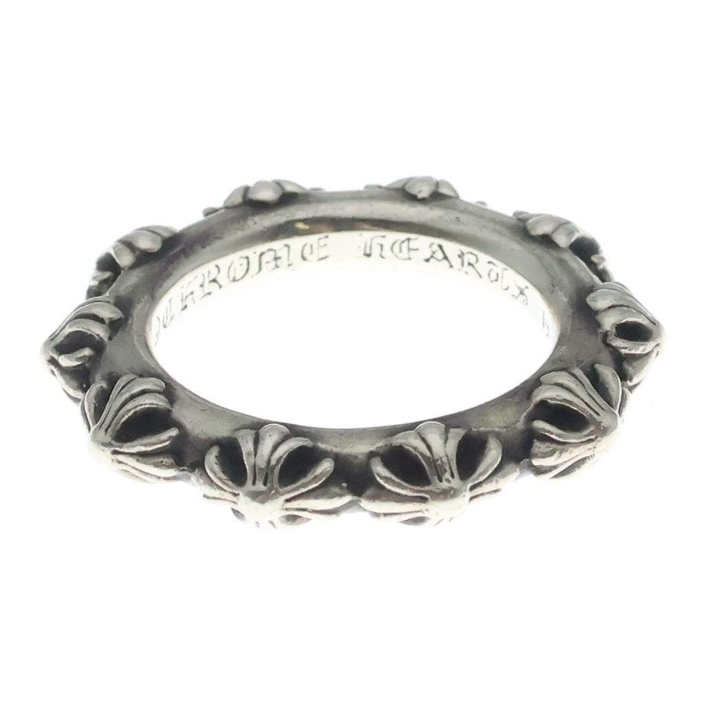 CHROME HEARTS(クロムハーツ) CROSS BAND クロスバンド リング シルバー BCA342