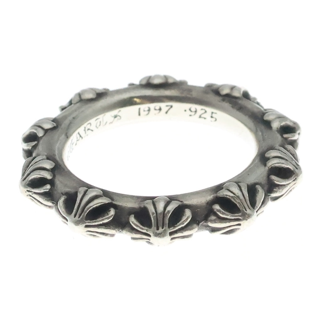 CHROME HEARTS(クロムハーツ) CROSS BAND クロスバンド リング シルバー BCA342