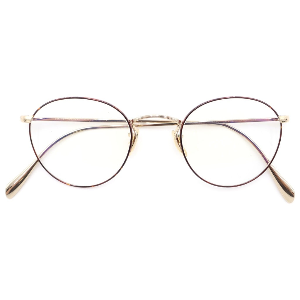 OLIVER PEOPLES(オリバーピープルズ) Colreridge コールリッジ アンティーク アイウェア 眼鏡 メガネ ゴールド OV1186 ※度入り
