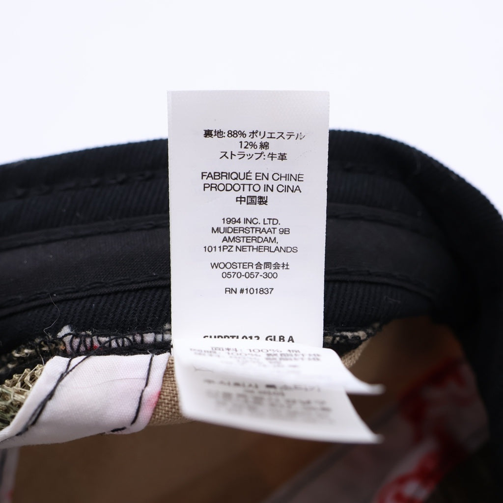 SUPREME(シュプリーム) 25AW × True Religion トゥルーレリジョン 6-Panel Camo Cap スタッズ装飾付き メッシュキャップ 帽子 カモ -
