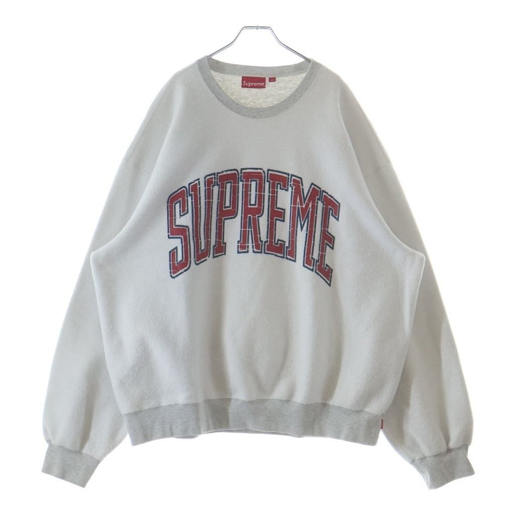SUPREME(シュプリーム) 23AW Inside Out Crewneck インサイドアウト クルーネック スウェットトレーナー グレー -