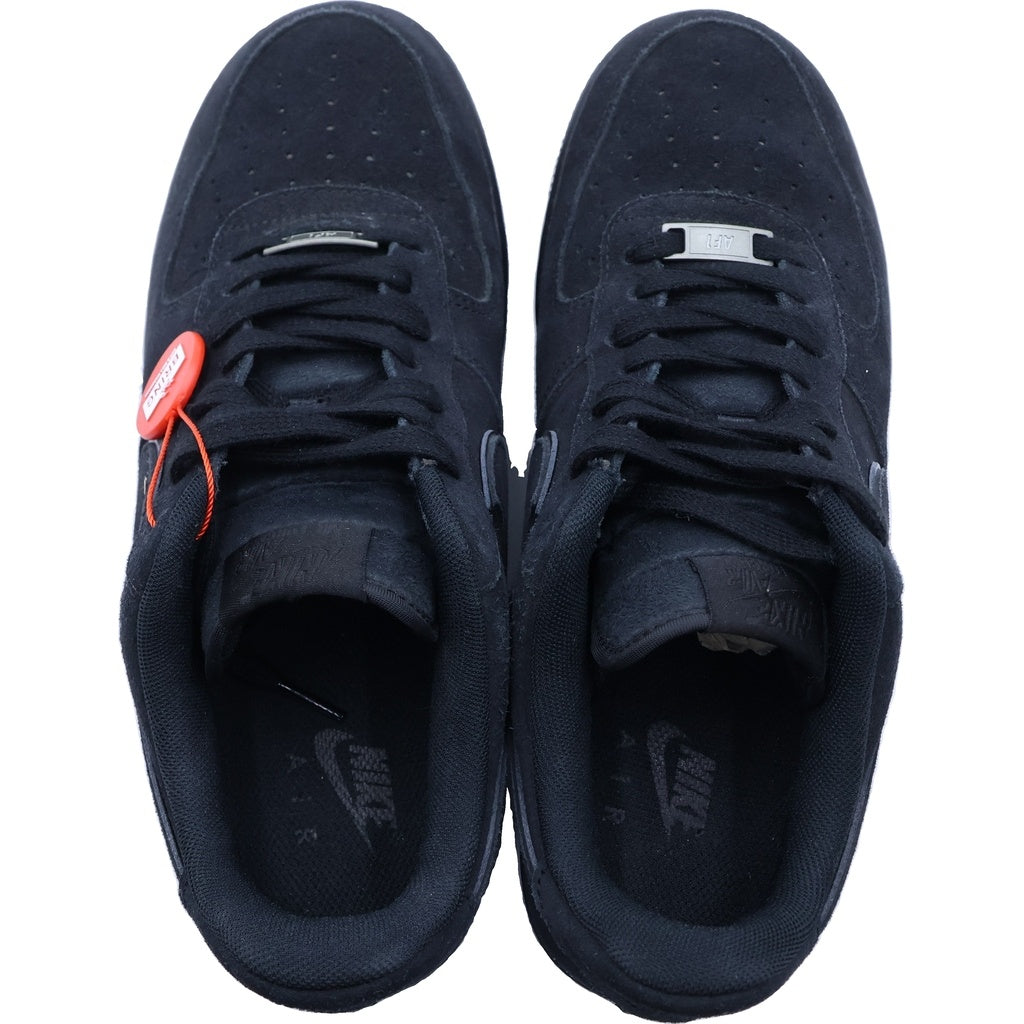 NIKE(ナイキ) AIR FORCE 1 LOW SUEDE BLACK CAT HQ1966-002 エアフォース1 スウェード ブラックキャット ローカットスニーカー ブラック US8.5/26.5cm