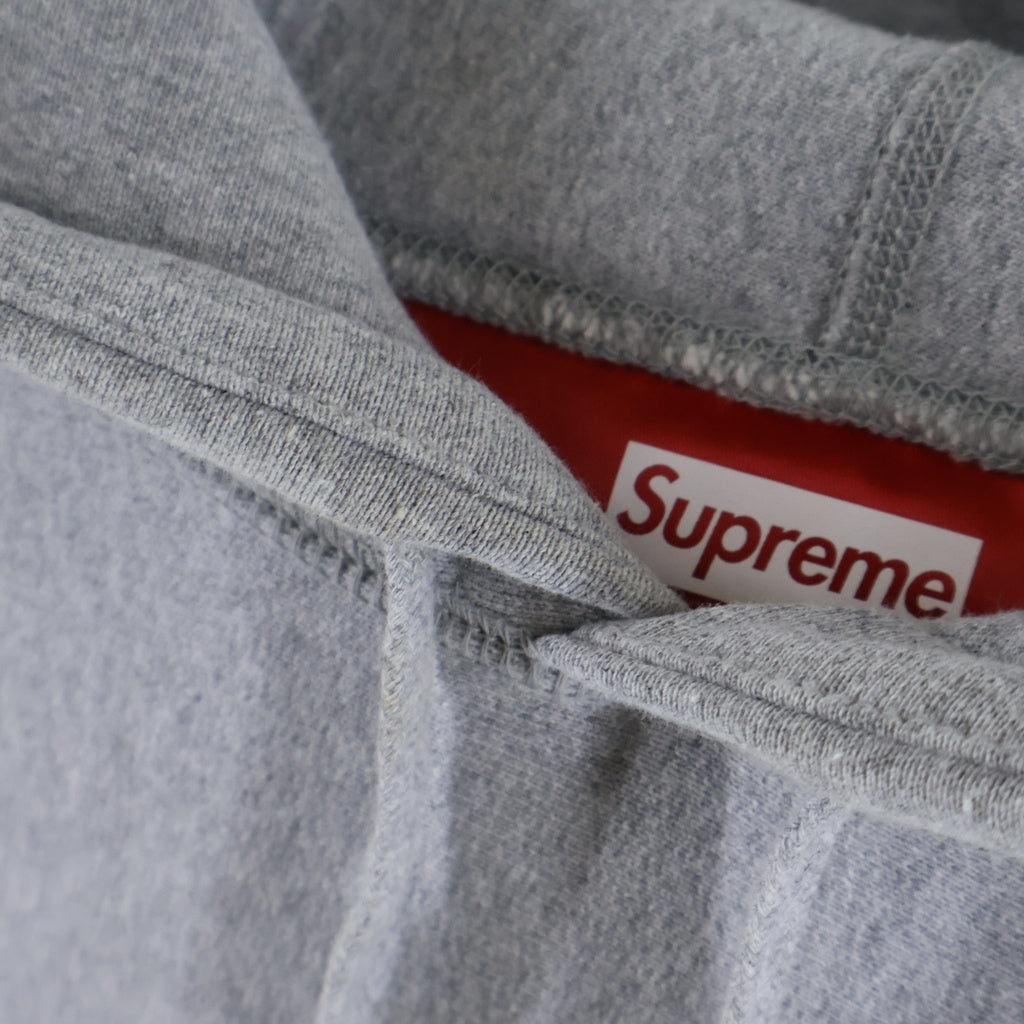 SUPREME(シュプリーム) 21AW × JUNYA WATANABE COMME des GARCONS Customized Hoodie ジュンヤワタナベ コムデギャルソン アームレザー切替 フーディーパーカー WH-T401