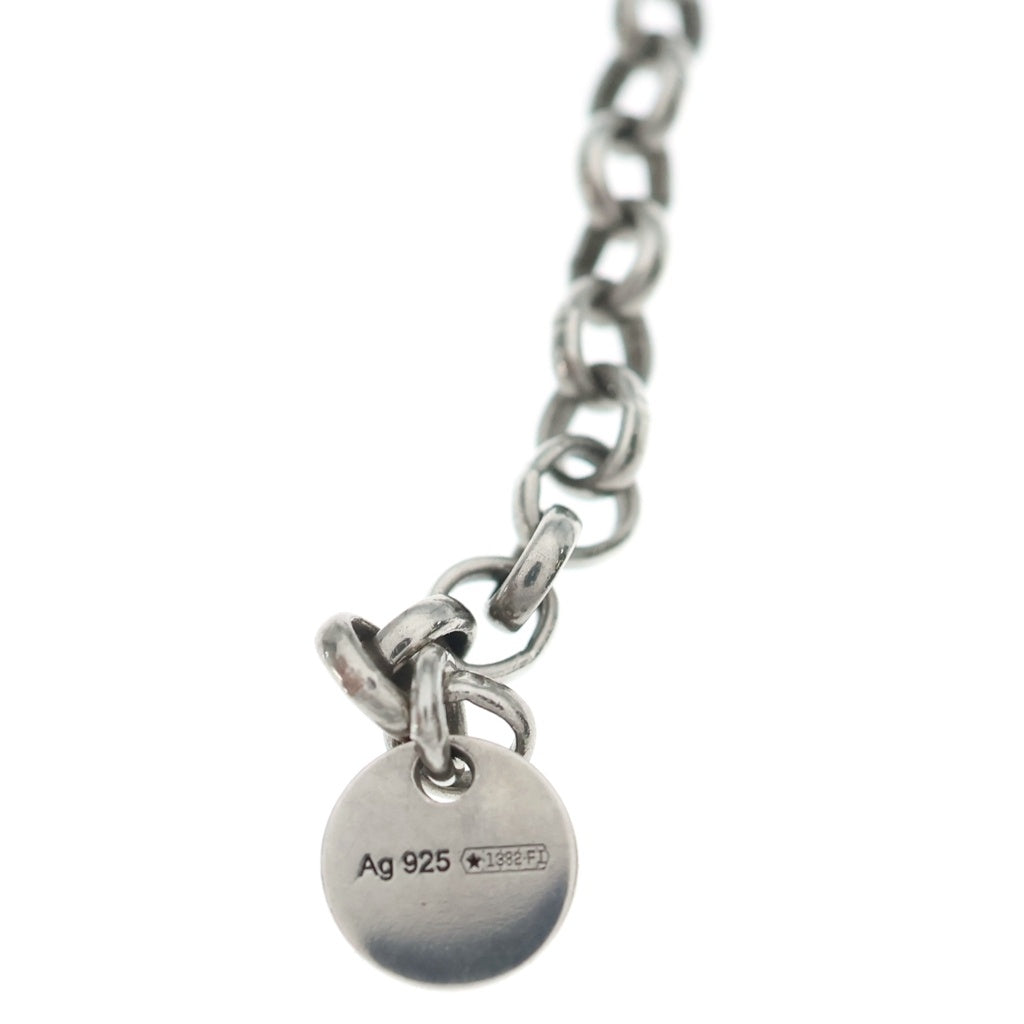 GUCCI(グッチ) Interlocking G Pendant Necklace インターロッキング GGロゴ ネックレス シルバー 455535 J8400 455535 J8400 レディース