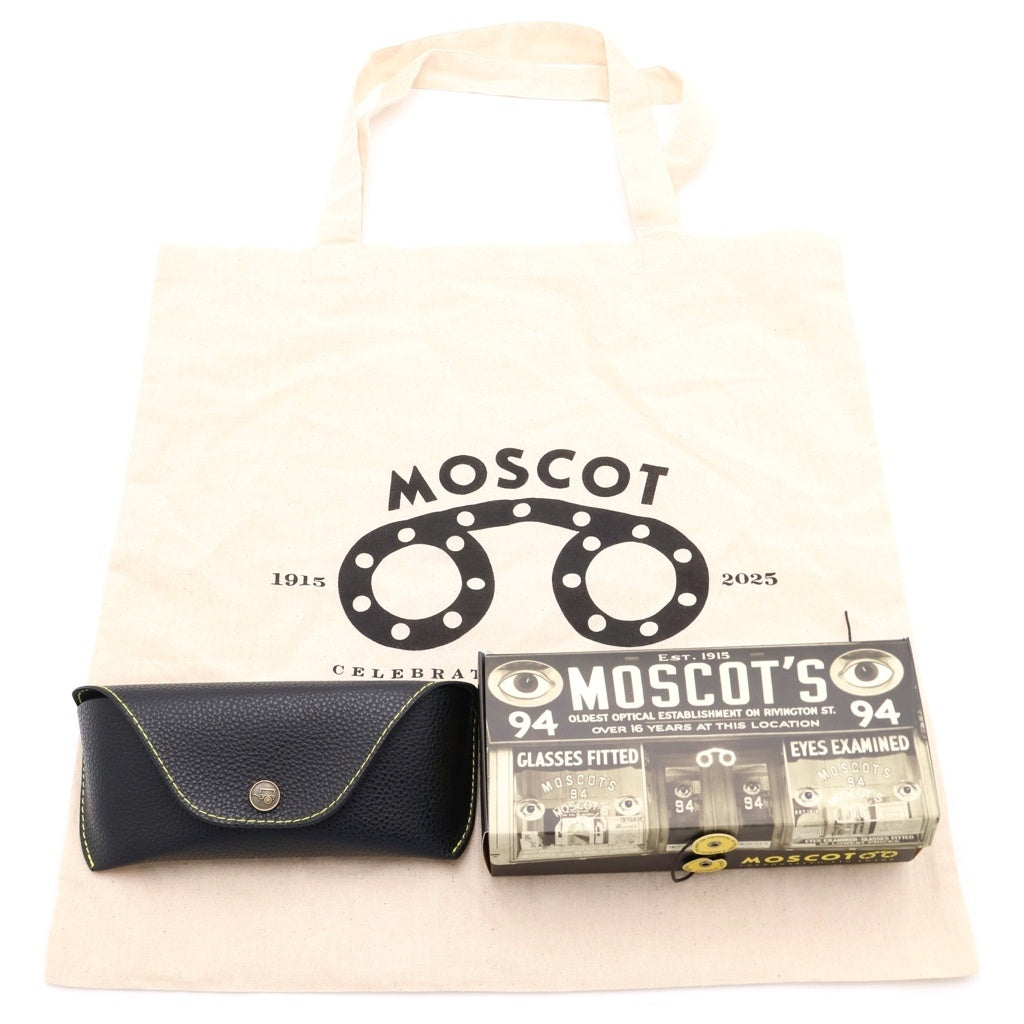 MOSCOT(モスコット) LEMTOSH レムトッシュ ウェリントン アイウェア メガネ 眼鏡 ブラック 1409921 ※度入り 1409921