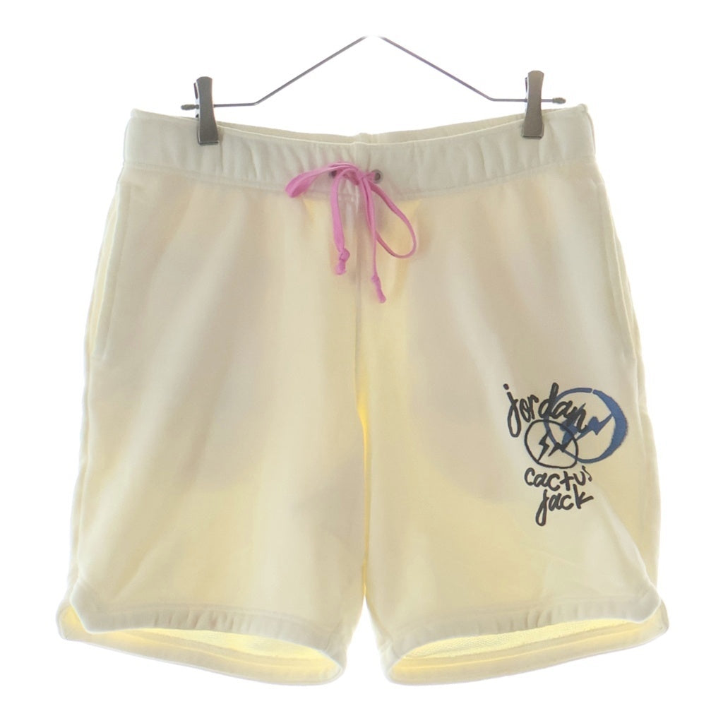 Cactus Jack(カクタスジャック) ×AIR JORDAN ×Fragment Shorts トラヴィススコット フラグメントデザイン エアジョーダン ハーフパンツ アイボリー DJ0617-133 DJ0617-133