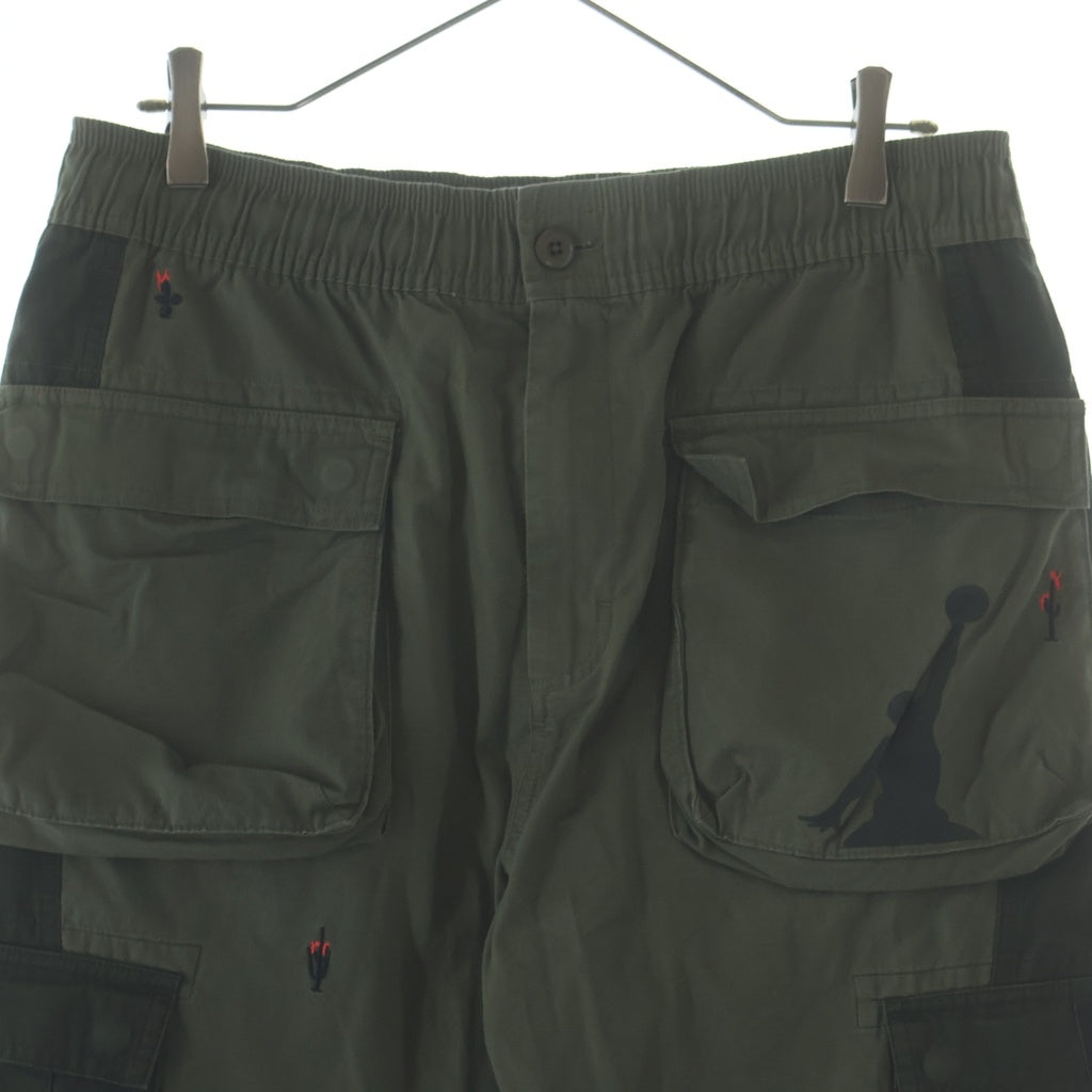 Cactus Jack(カクタスジャック) ×AIR JORDAN TRAVIS SCOTT CARGO PANTS エアジョーダン トラヴィススコット カーゴパンツ カーキ CQ4394-222 CQ4394-222