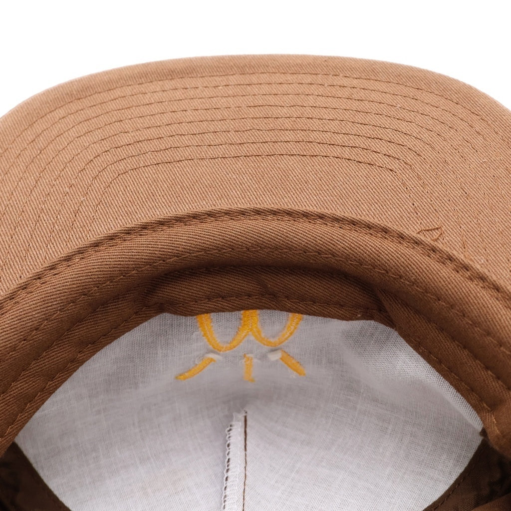 Cactus Jack(カクタスジャック) ×McDonald's CACTUS ARCHES CAP マクドナルド ロゴ刺繍 6パネル キャップ ブラウン