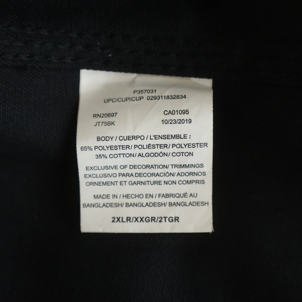 Cactus Jack(カクタスジャック) ×TRAVIS SCOTT ×Dickies WORK JACKET トラヴィススコット ディッキーズ ジップアップ ワークジャケット ブラック