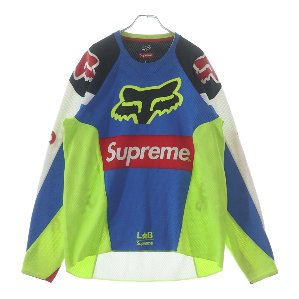 SUPREME(シュプリーム) 18SS ×Fox Racing Moto Jersey Top フォックス レーシング 長袖Tシャツ マルチカラー 22688 22688