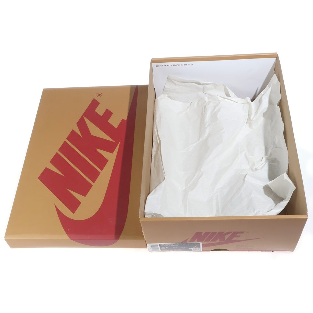 NIKE(ナイキ) AIR JORDAN1 RETRO LOW OG CZ0790-107 エアジョーダン1 レトロ ローカットスニーカー シューズ ホワイト/ブラウン US9.5/27.5cm CZ0790-107