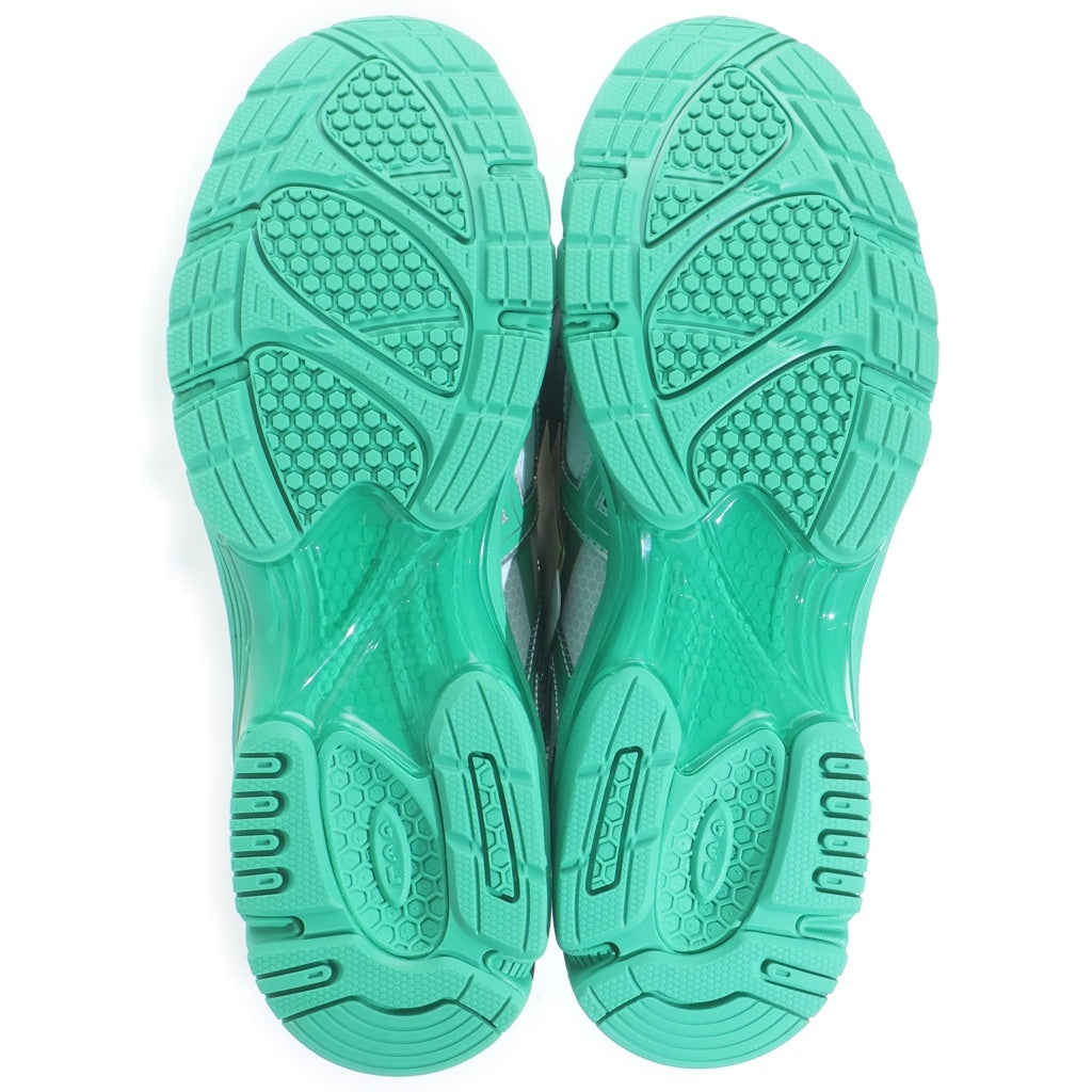 ASICS(アシックス) × Hidden NY Gel-DS Trainer 14 × ヒドゥン NY ゲルDS トレーナー14 ローカットメッシュスニーカー シューズ ホワイト/グリーン 28.0cm 1203A974-100