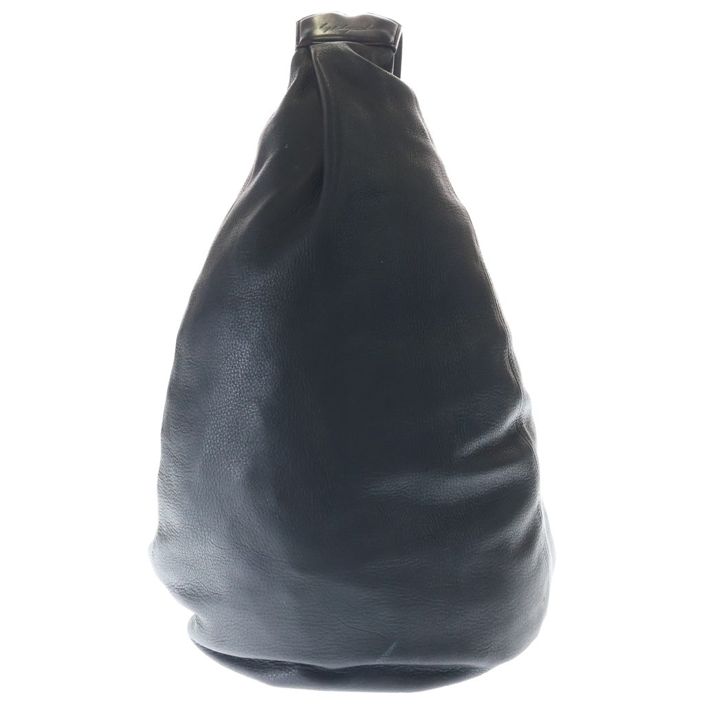 discord Yohji Yamamoto(ディスコード ヨウジヤマモト) 25AW Y BACKPACK レザー バックパック リュック ブラック DA-194-790