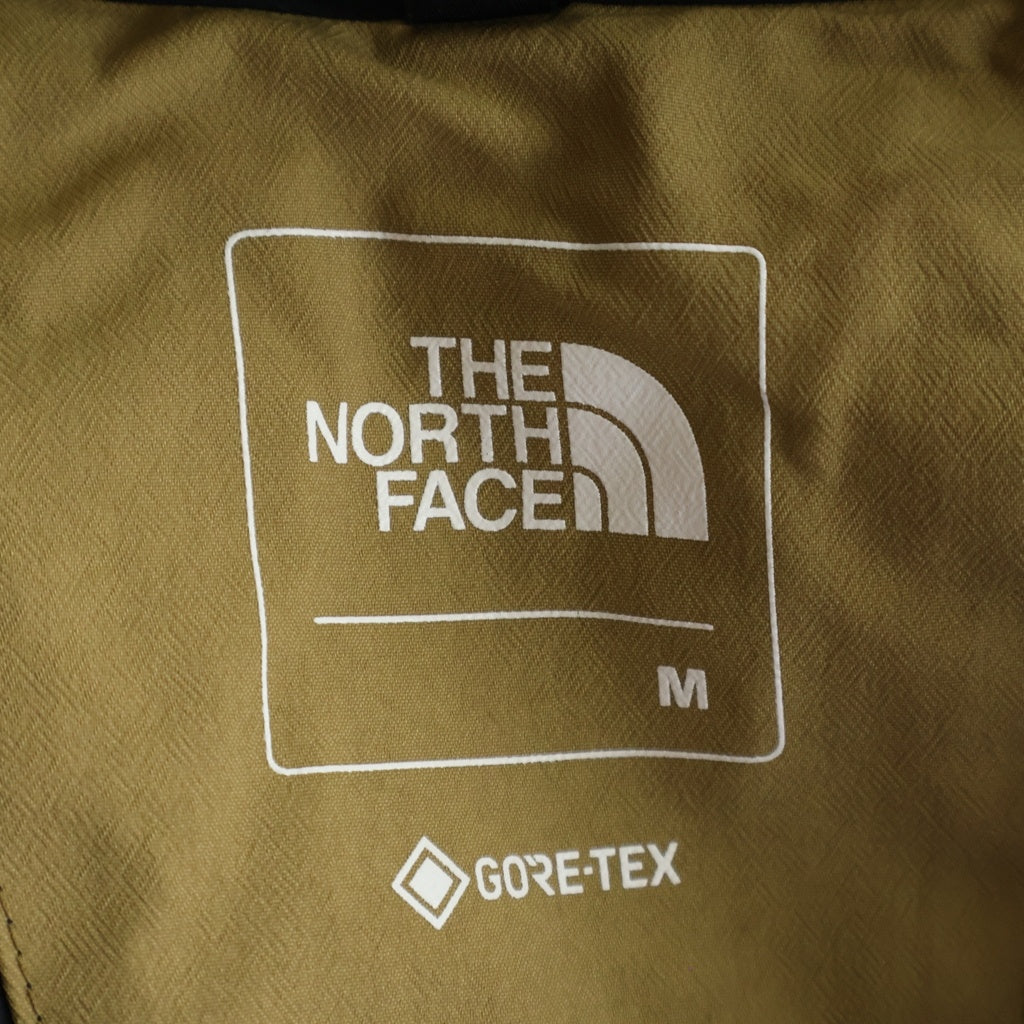 THE NORTH FACE(ザノースフェイス) MOUNTAIN JACKET ロゴ刺繍 ナイロンマウンテンジャケット ブラウン/ブラック NP61800