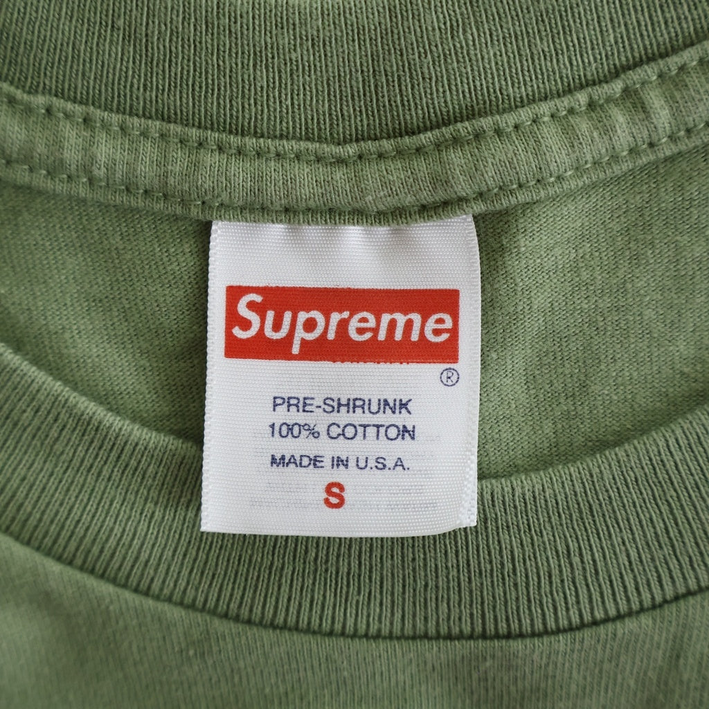SUPREME(シュプリーム) 23SS NEW YORK Tee ニューヨーク フロントプリント クルーネック半袖Tシャツ カットソー グリーン -
