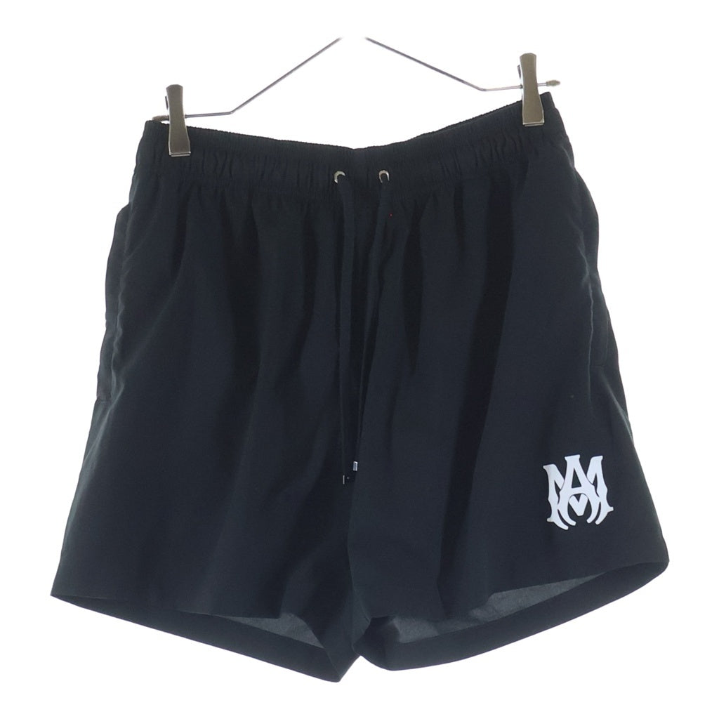 AMIRI(アミリ) MA CORE LOGO TRUNK AMBOSW1011 MAロゴ ロゴ トラックパンツ ハーフパンツ ブラック
