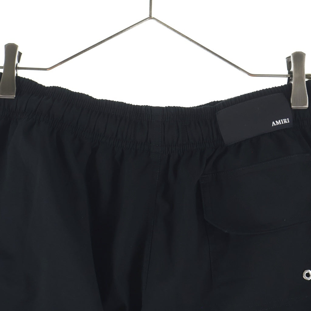 AMIRI(アミリ) MA CORE LOGO TRUNK AMBOSW1011 MAロゴ ロゴ トラックパンツ ハーフパンツ ブラック
