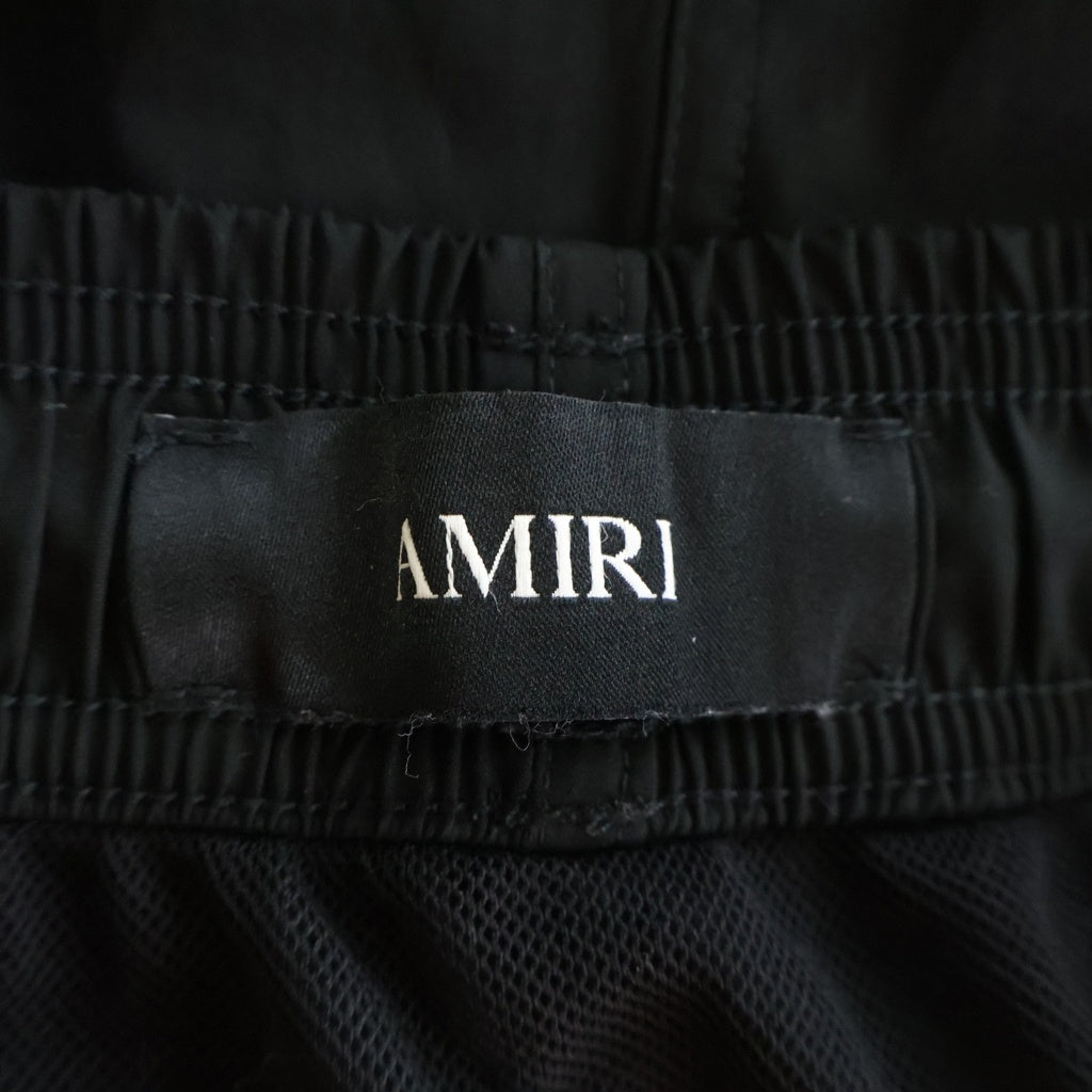 AMIRI(アミリ) MA CORE LOGO TRUNK AMBOSW1011 MAロゴ ロゴ トラックパンツ ハーフパンツ ブラック