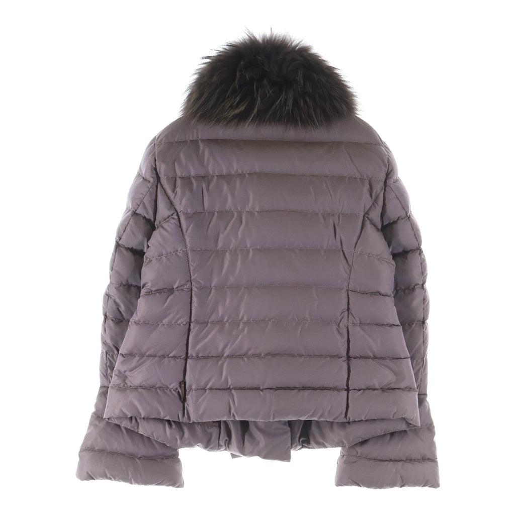 MONCLER(モンクレール) KELLYFUR GIUBBOTTO 020934539690 53083 ケリーファージュボット ナイロンダウンジャケット レディース パープル