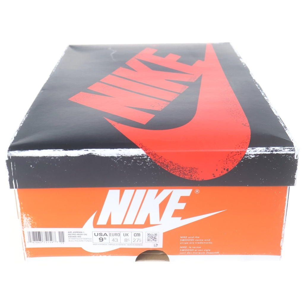 NIKE(ナイキ) AIR JORDAN 1 RETRO HIGH OG UNC REIMAGINED DZ5485-402 エアジョーダン1 レトロ リイマジンド ハイカットスニーカー ホワイト/ブルー US9/27.0cm