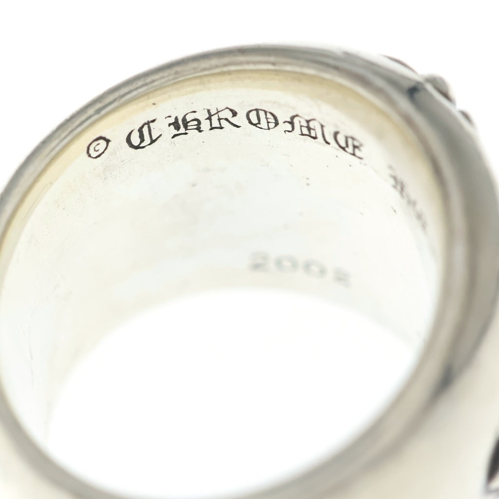 CHROME HEARTS(クロムハーツ) CLASSIC OVAL クラシックオーバルクロス リング シルバー BCA340