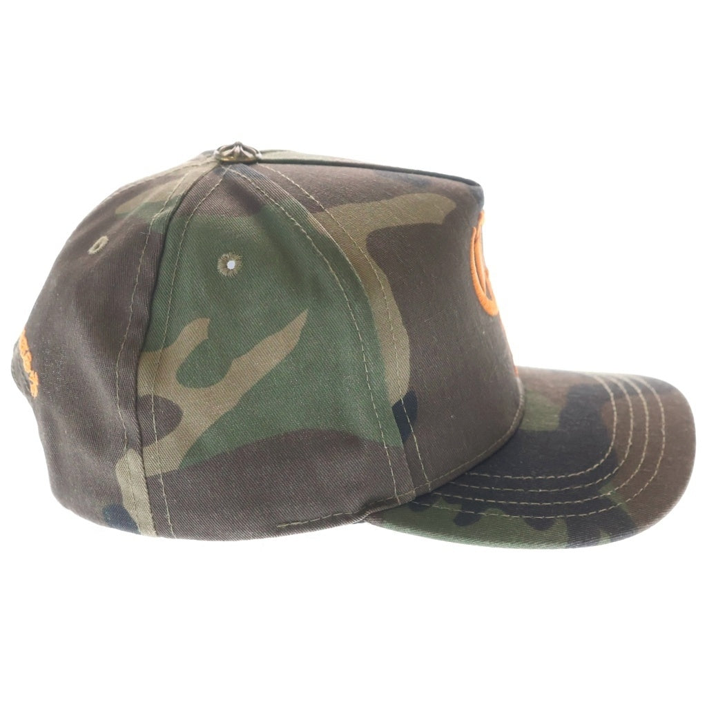 CHROME HEARTS(クロムハーツ) TRUCKER CAP CHロゴ刺繍 カモフラ トラッカーキャップ 帽子 カーキ