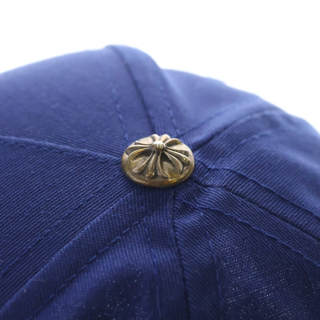 CHROME HEARTS(クロムハーツ) TRUCKER CAP CHロゴ刺繍 トラッカーキャップ 帽子 ブルー/イエロー