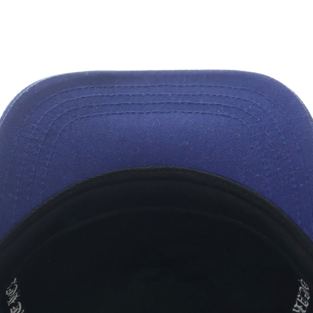 CHROME HEARTS(クロムハーツ) TRUCKER CAP CHロゴ刺繍 トラッカーキャップ 帽子 ブルー/イエロー