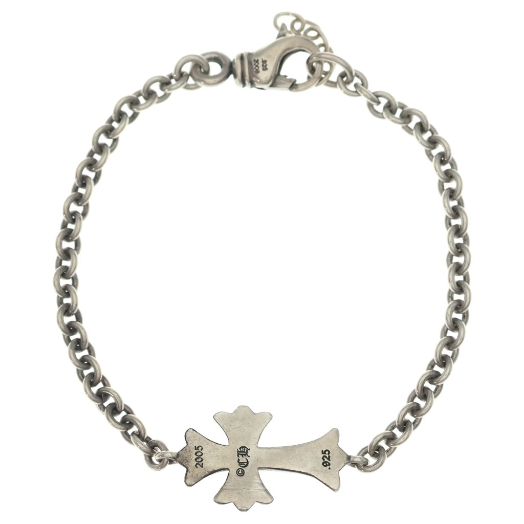 CHROME HEARTS(クロムハーツ) CHN TNY CH CRS タイニーCHクロスチェーン シルバーブレスレット