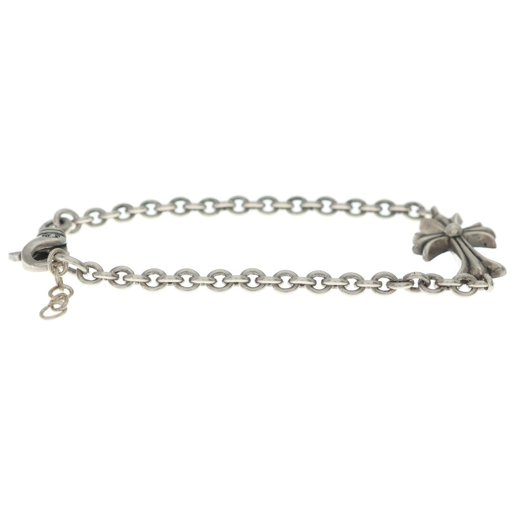 CHROME HEARTS(クロムハーツ) CHN TNY CH CRS タイニーCHクロスチェーン シルバーブレスレット