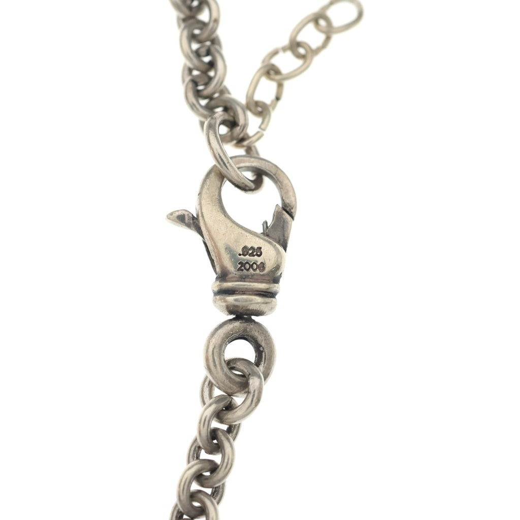CHROME HEARTS(クロムハーツ) CHN TNY CH CRS タイニーCHクロスチェーン シルバーブレスレット