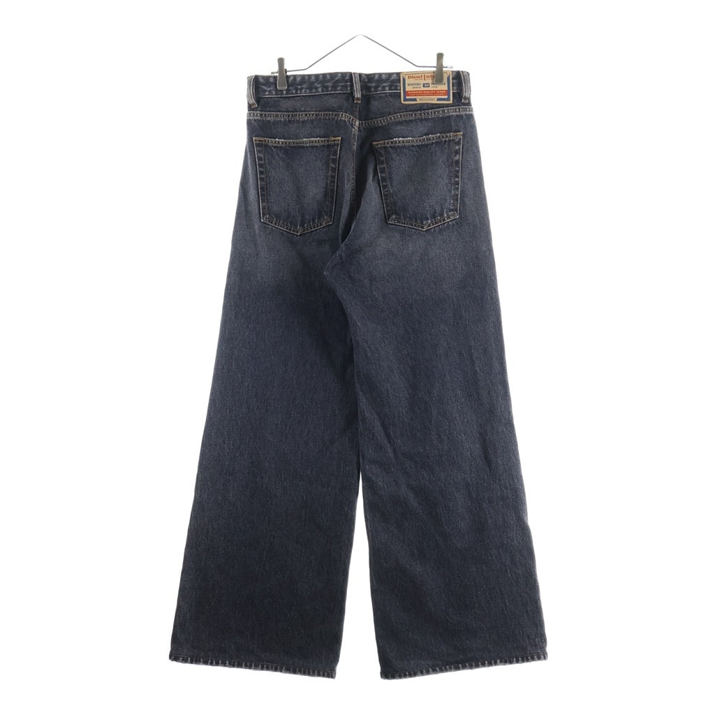 DIESEL(ディーゼル) D-Rise Straight Jeans ディーレイズ ワイド ストレートデニムパンツ ブラック 007F6