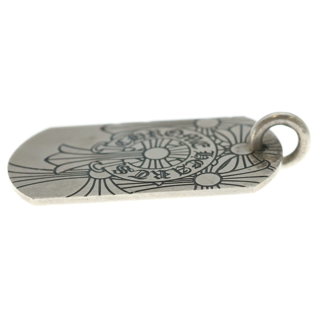 CHROME HEARTS(クロムハーツ) D TAG LRG GOD BLESS ラージゴッドブレス ドッグタグ ペンダントトップ シルバー -