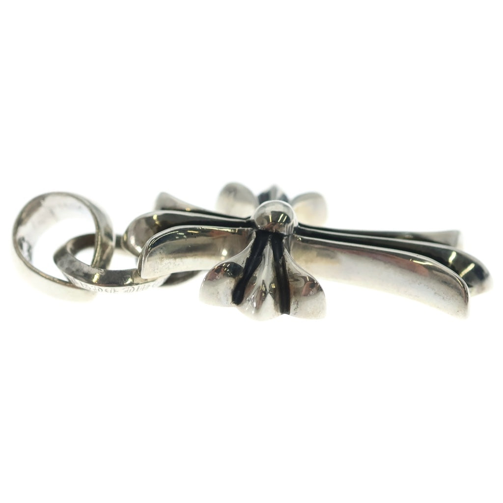 CHROME HEARTS(クロムハーツ) CH CRS SML W/BALE Wベイル スモールCHクロス ペンダントトップ シルバー BCA218