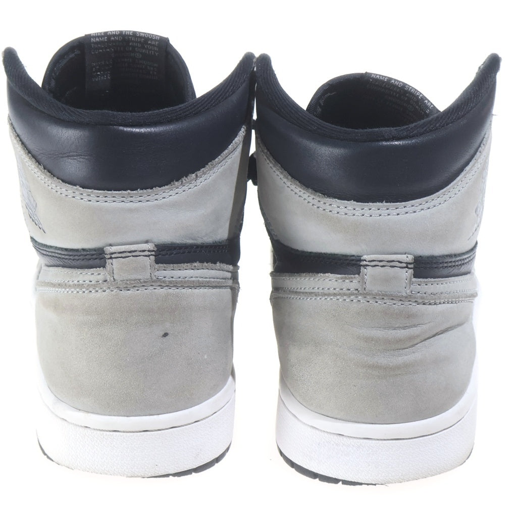 NIKE(ナイキ) AIR JORDAN 1 High OG Shadow 2.0 555088-035 エアジョーダン1 ハイ シャドウ2.0 ハイカットスニーカー シューズ ブラック/グレー US9/27.0cm