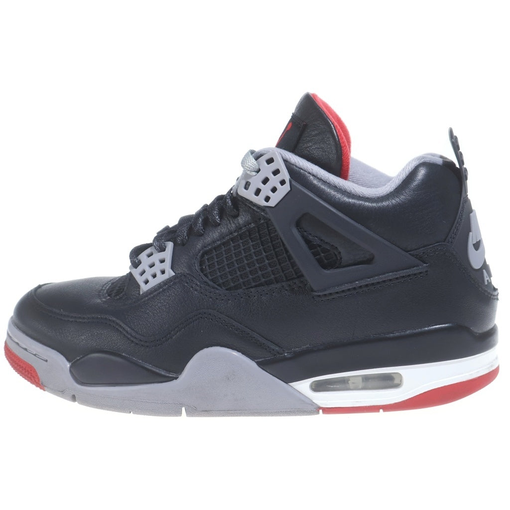 NIKE(ナイキ) AIR JORDAN 4 RETEO Bred Reimagined FV5029-006 エアジョーダン4 ブレッド リイマジンド ミッドカットスニーカー シューズ ブラック US8/26.0cm